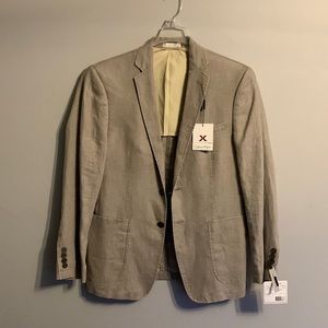 Calvin Klein Linen Jacket - 38 Short